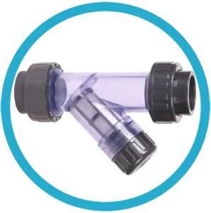 Lọc Y bằng nhựa