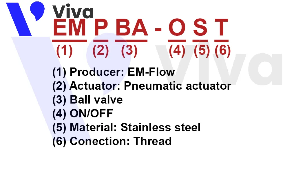 Model van bi khí nén EM-Flow EMPBA-OST
