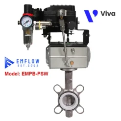 Van bướm khí nén EM-Flow EMPB-PSW