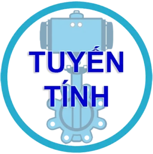 Van bướm khí nén tuyến tính