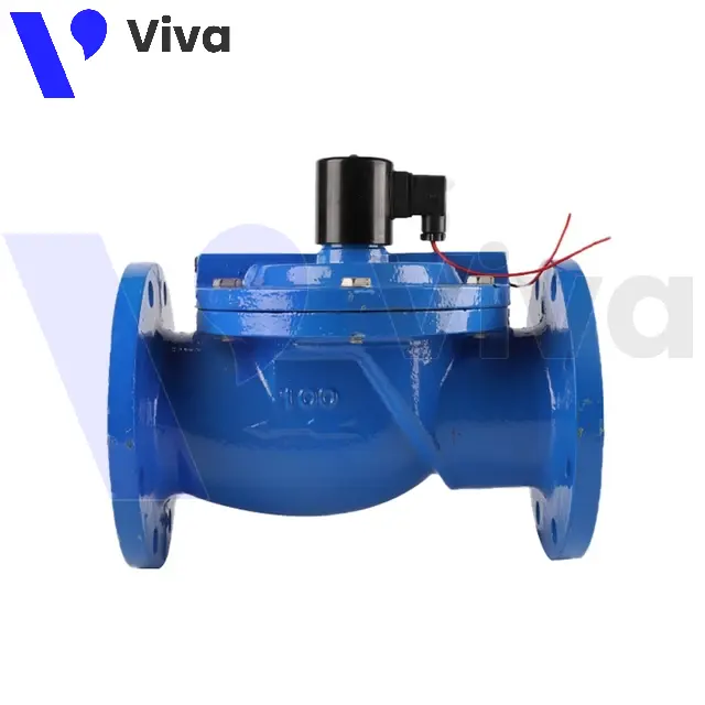 Van điện từ gang nối bích EM-Flow DF-NC