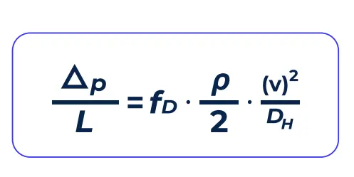 Công thức tính tổn thất áp suất