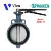 Van bướm gang tay gạt Wooken KCBL-10