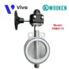 Van bướm inox tay quay Wooken KSBG-10