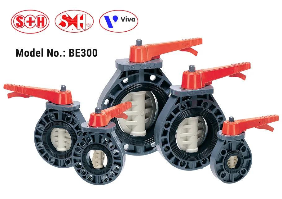 Van bướm nhựa tay gạt Shieyu Model BE300