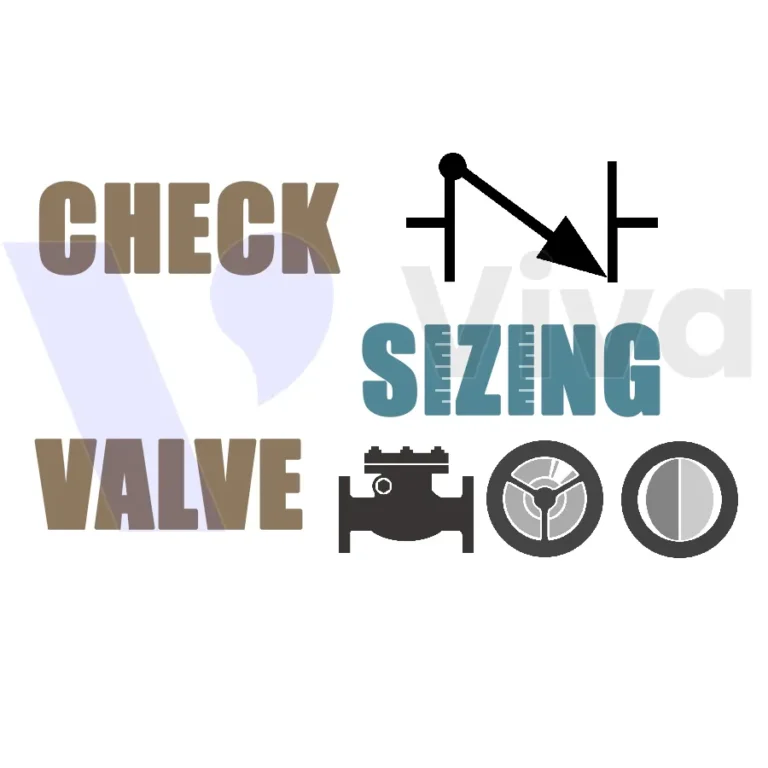 Xác định kích thước van 1 chiều