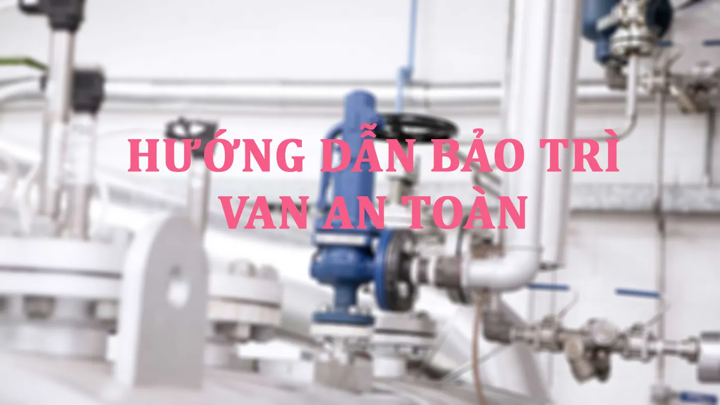 Hướng dẫn bảo trì van an toàn