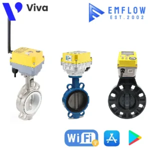 Van bướm điều khiển điện từ xa bằng Wifi EM-Flow