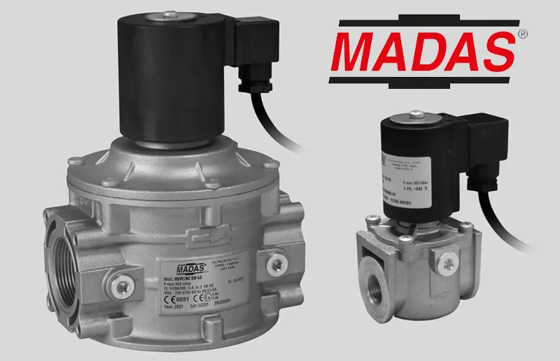 Van điện từ dùng cho gas MADAS XVP(F)NC