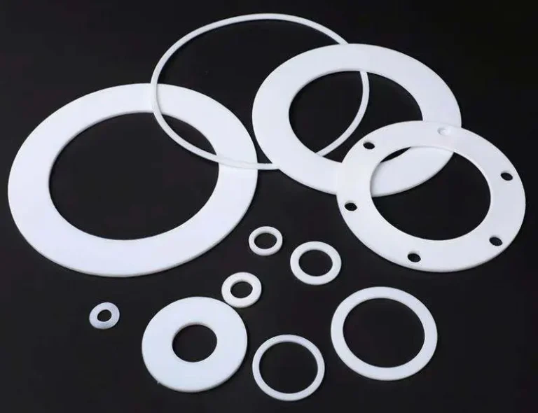 Teflon được dùng làm vòng đệm, gioăng làm kín cho các loại van công nghiệp và thiết bị đường ống