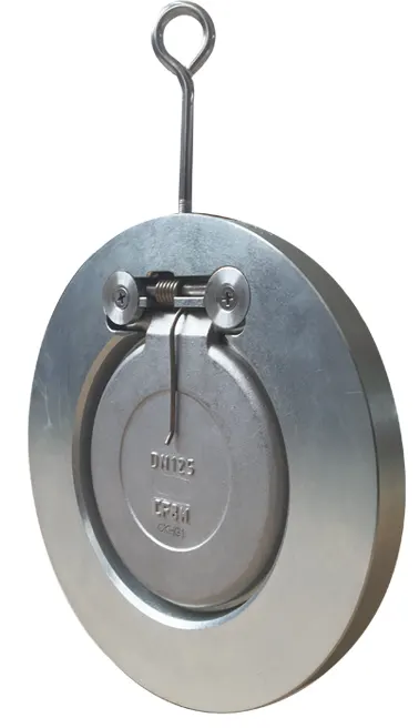 Van một chiều đĩa lật dạng kẹp