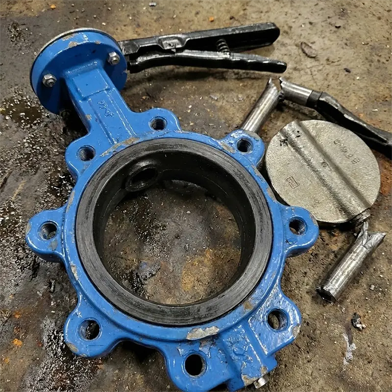 Trục van bướm bị gãy do chịu lực quá tải