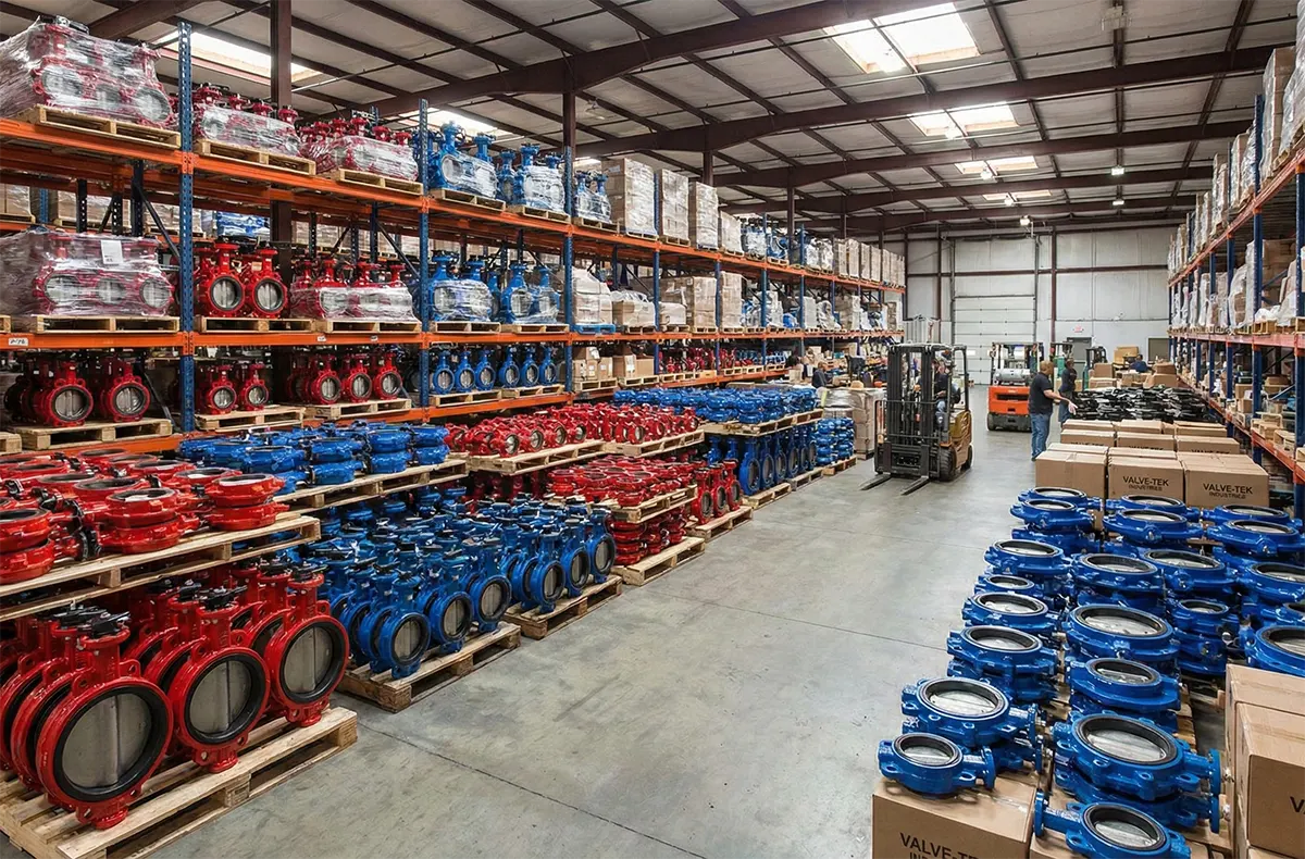 kho hàng van bướm Trung Quốc số lượng lớn